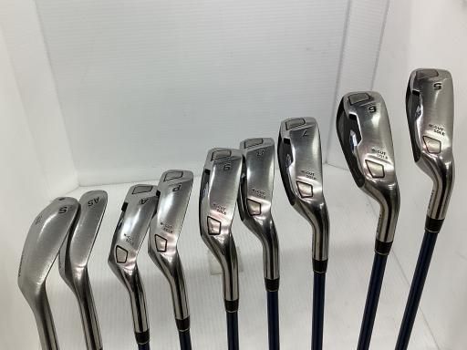 つるや AXEL DUAL IMPACT Z HM 10S アイアンセット IR AXEL DUAL IMPACT Z HM アイアン フレックスR メンズ 男性用 右利き 右用 Cランク ゴルフクラブ