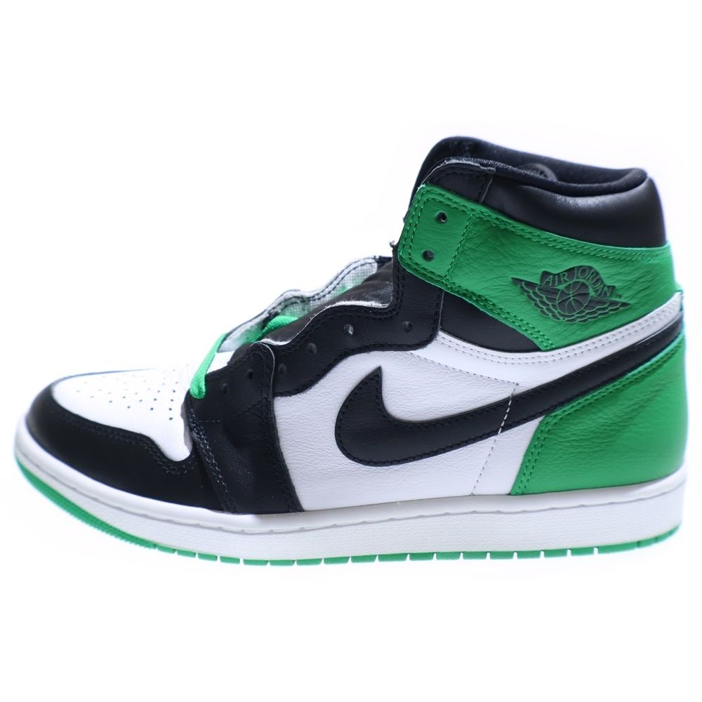 NIKE (ナイキ) AIR JORDAN 1 HI BLACK AND LUCKY GREEN エアジョーダン