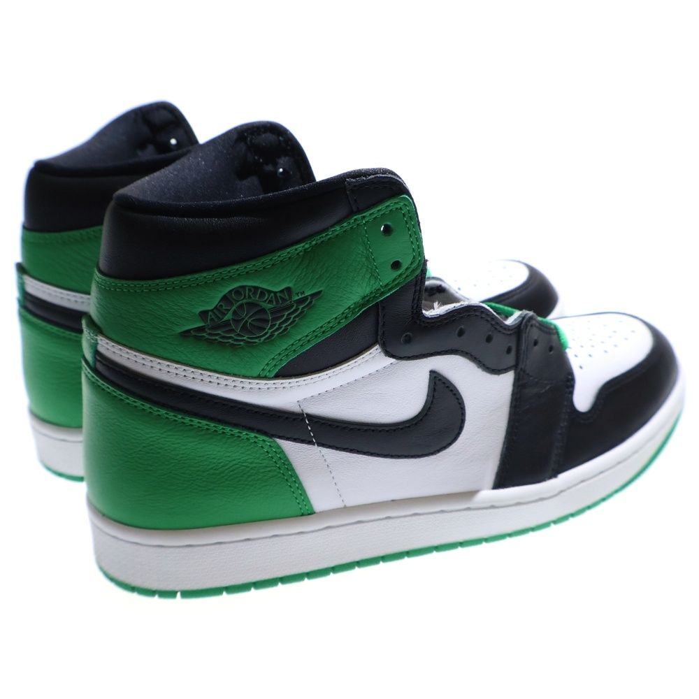 NIKE (ナイキ) AIR JORDAN 1 HI BLACK AND LUCKY GREEN エアジョーダン
