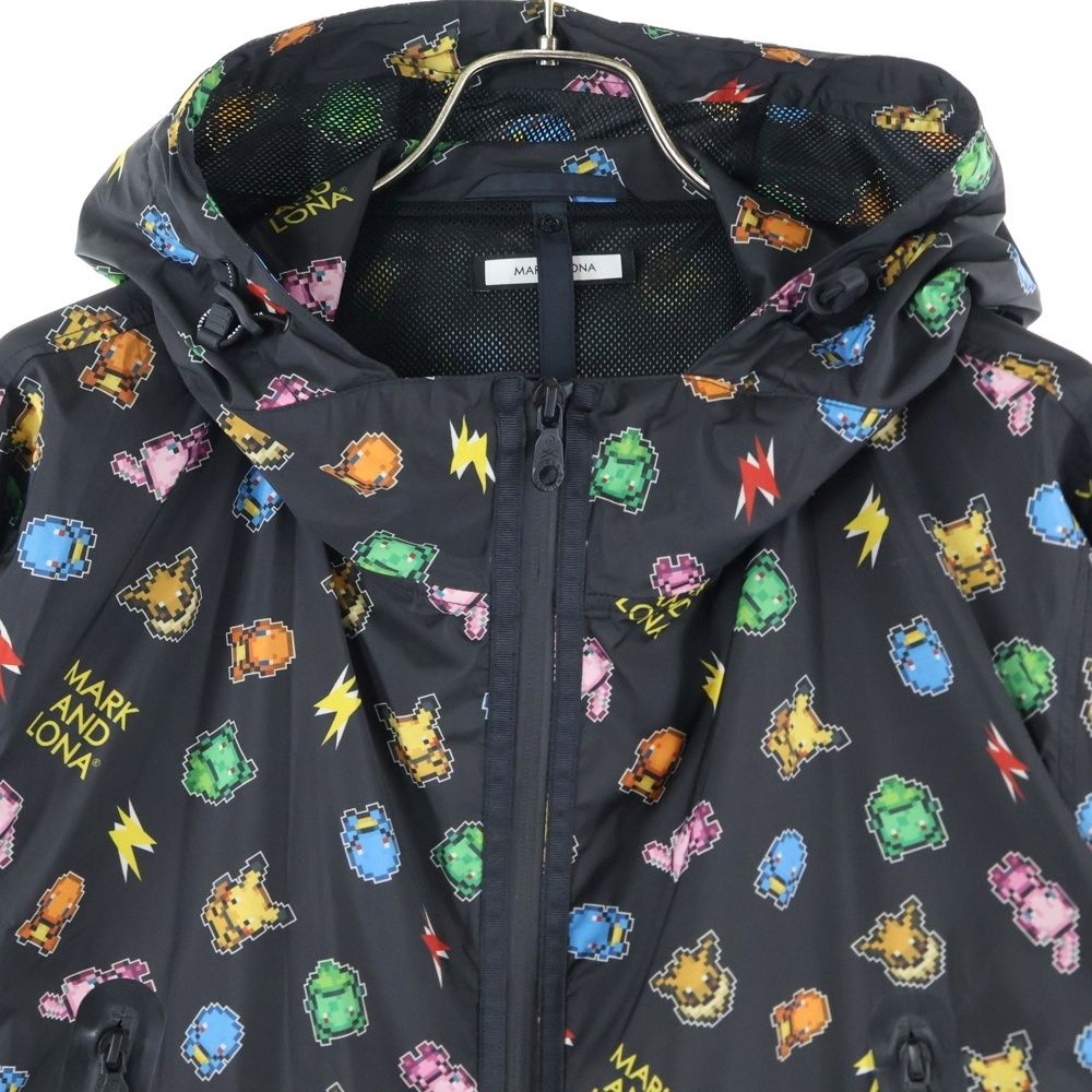 MARK&LONA ポケモン コラボ ブルゾン 50 MARK&LONA (マークアンドロナ) 20AW ×Pokemon Golf Pleasures Hooded
