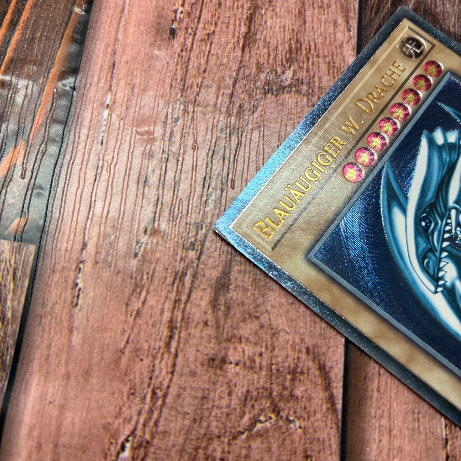 遊戯王 ドイツ版 EU版 青眼の白龍 OTS28 レリーフ - メルカリ