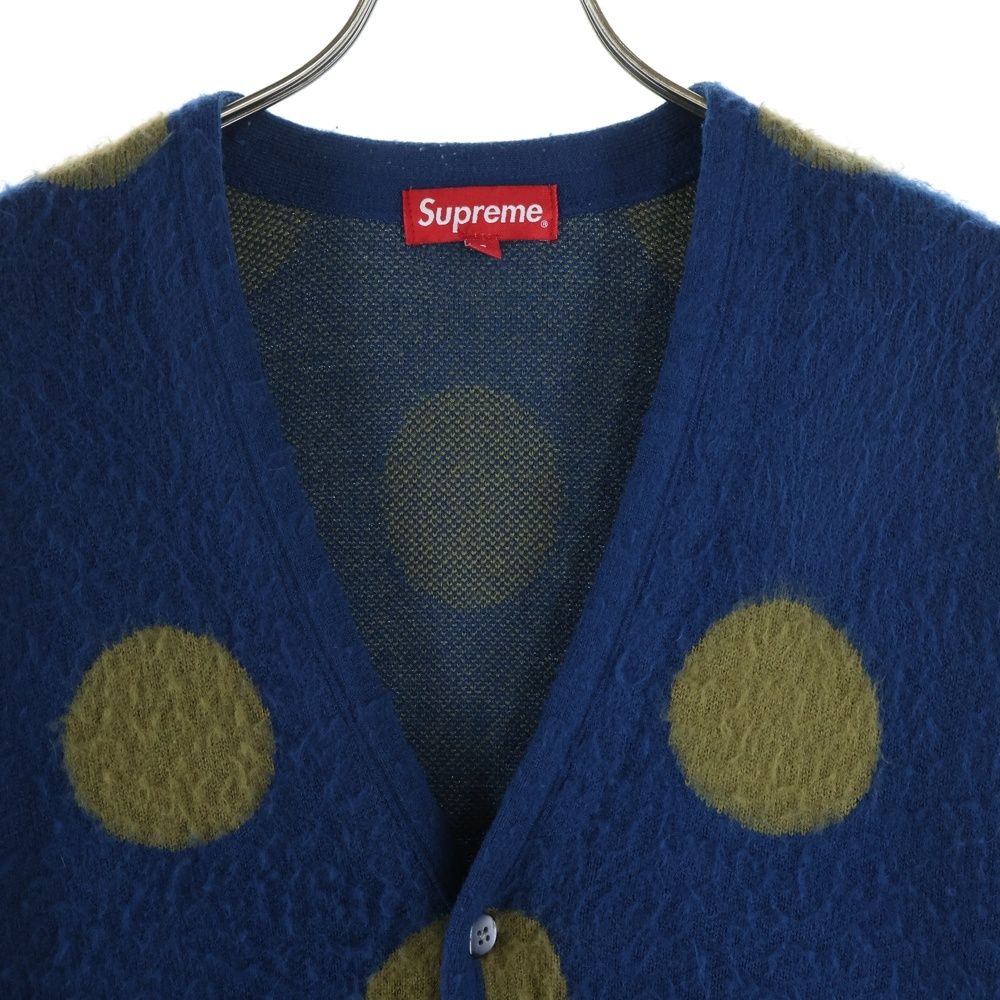 SUPREME (シュプリーム) 20SS Brushed Polka Dot Cardigan ブラッシュ