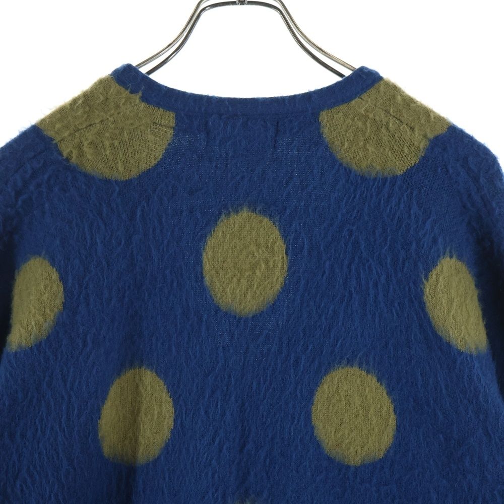 Supreme ブラッシュド ポルカ ドット カーディガン ネイビー 20ss SUPREME (シュプリーム) 20SS Brushed Polka Dot Cardigan ブラッシュ
