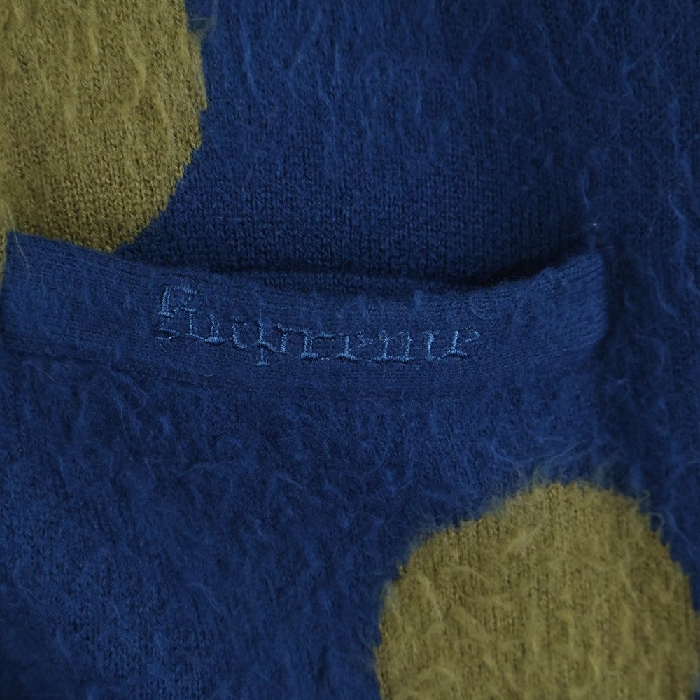 SUPREME (シュプリーム) 20SS Brushed Polka Dot Cardigan ブラッシュ
