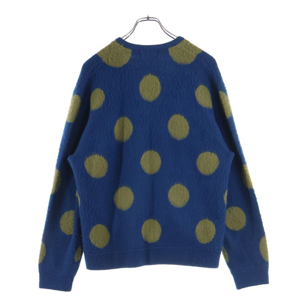 シュプリーム　ドット　カーディガン S SUPREME (シュプリーム) 20SS Brushed Polka Dot Cardigan ブラッシュ