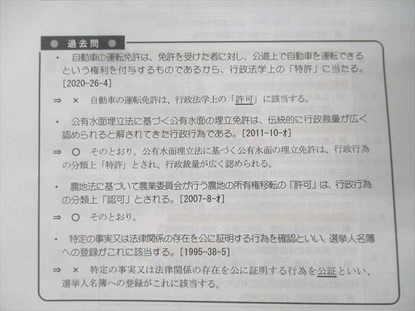 LEC東京リーガルマインド 行政書士試験 合格講座講義録 民法/行政法I