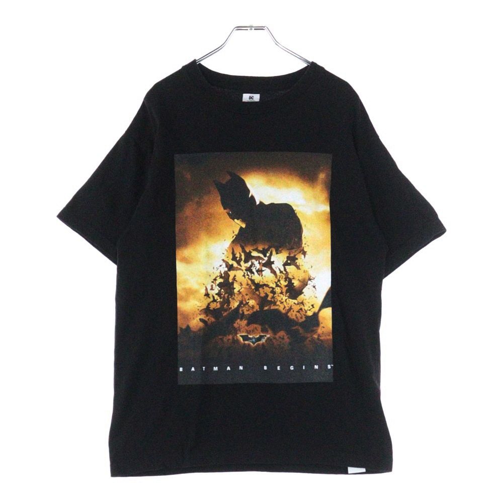 WACKO MARIA (ワコマリア) × DC THE DARK KNIGHT TRILOGY CREW NECK T-SHIRT クルーネック半袖カットソー ロゴ刺繍 ブラック