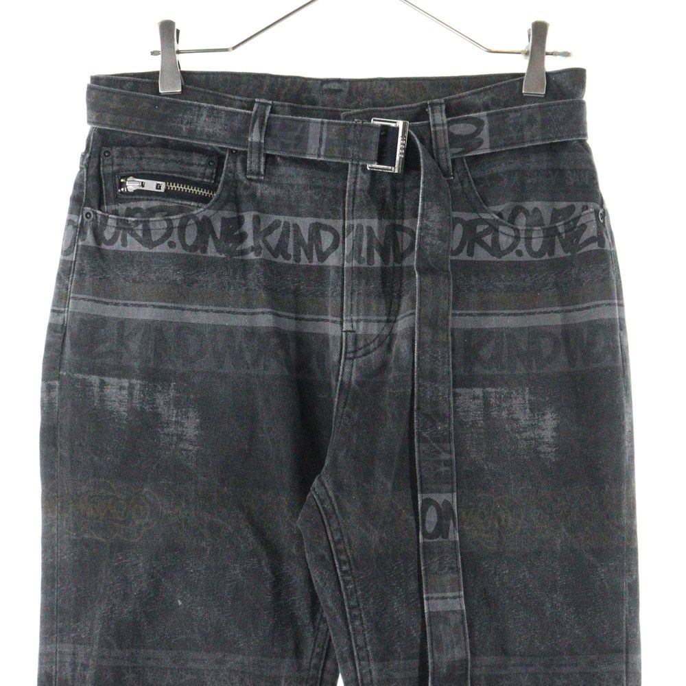 Sacai (サカイ) 23SS ×Eric Haze Denim Pants エリックヘイズ 総柄 