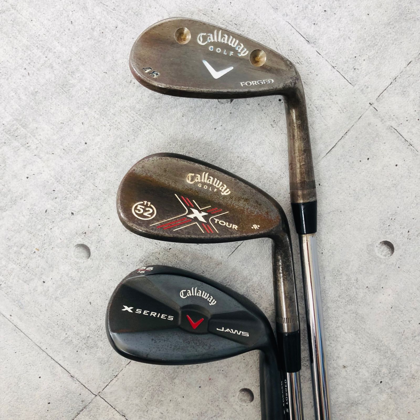 Callaway キャロウェイ FORGED フォージド XTOUR エックスツアー XSERIES エックスシリーズ JAWS メンズゴルフ クラブ ウェッジ 入門