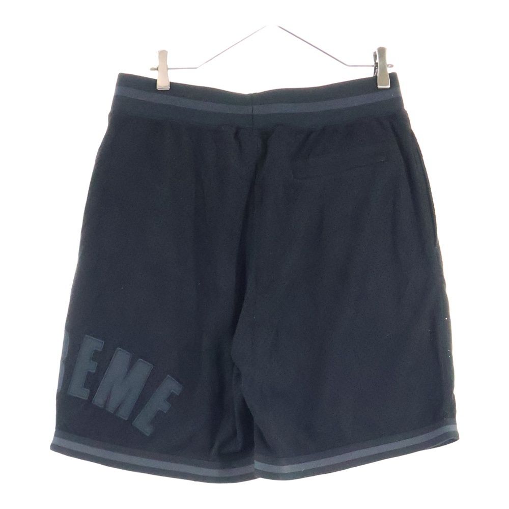 SUPREME シュプリーム 24 SS Ultrasuede Mesh Short ウルトラスエード メッシュショーツ ハーフパンツ ブラック