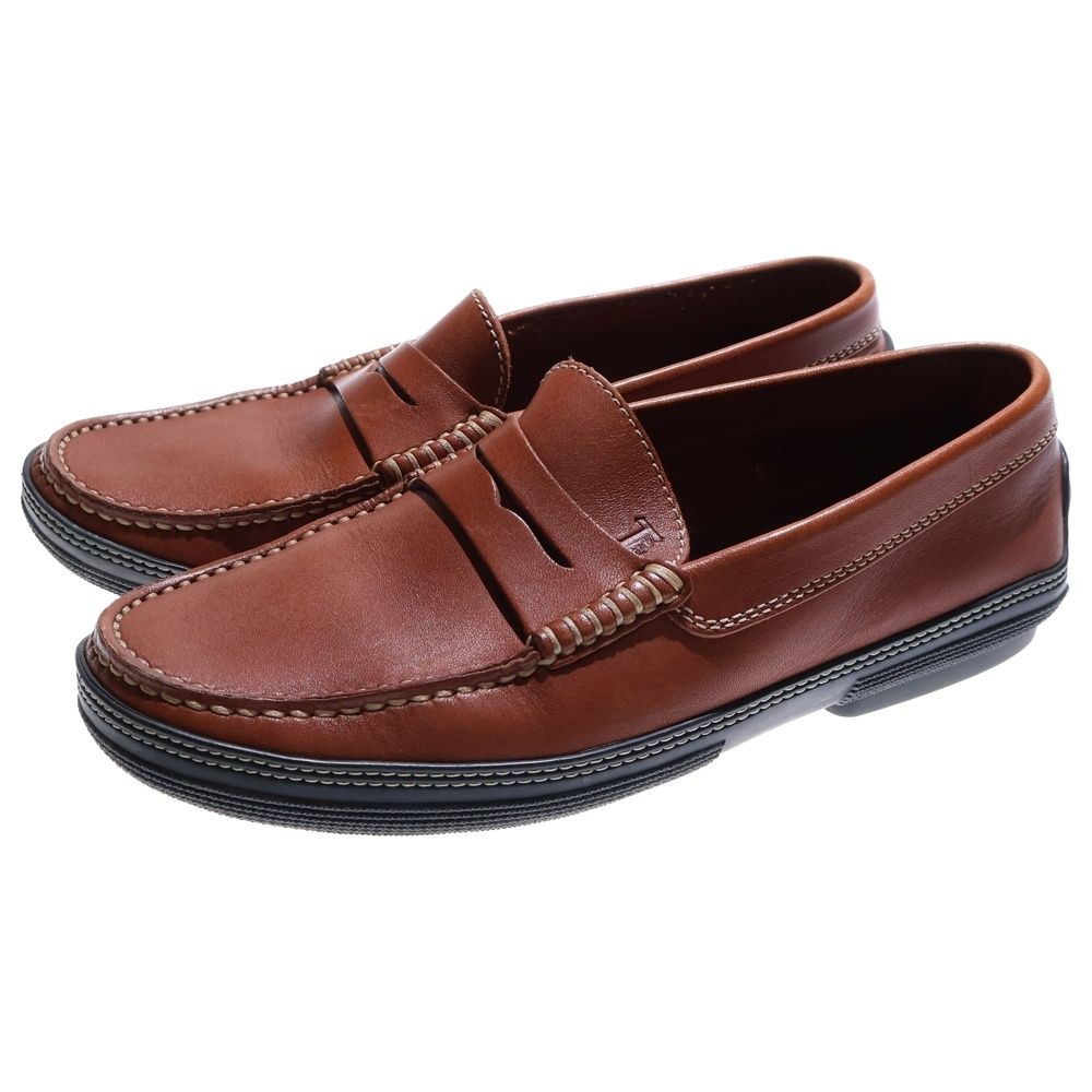 TOD'S (トッズ) コインローファー ブラウン