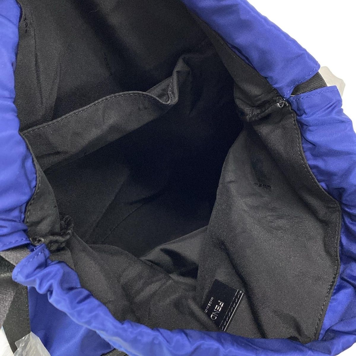 FENDI フェンディ リュックサック - 7VZ034 ブルー×レッド×マルチ レザー DECORATOM_COM_BR