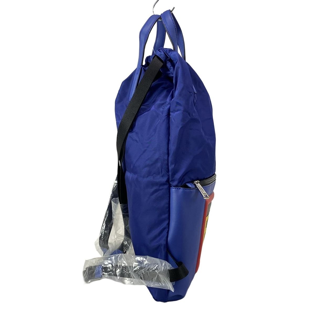 FENDI フェンディ リュックサック - 7VZ034 ブルー×レッド×マルチ レザー