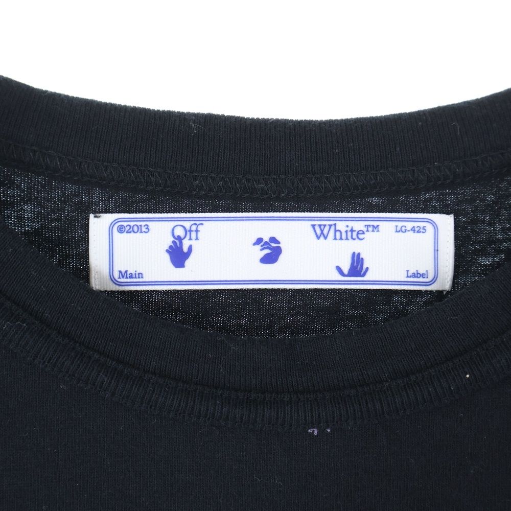 OFF-WHITE (オフホワイト) 21SS Galaxy Brushed Arrows T-Shirt