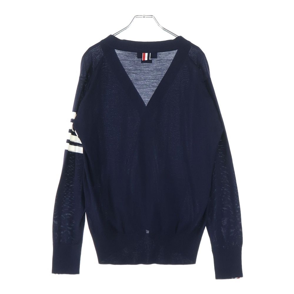 Thom browne ニットトリコロールカラー ネイビー メンズ 【公式通販】