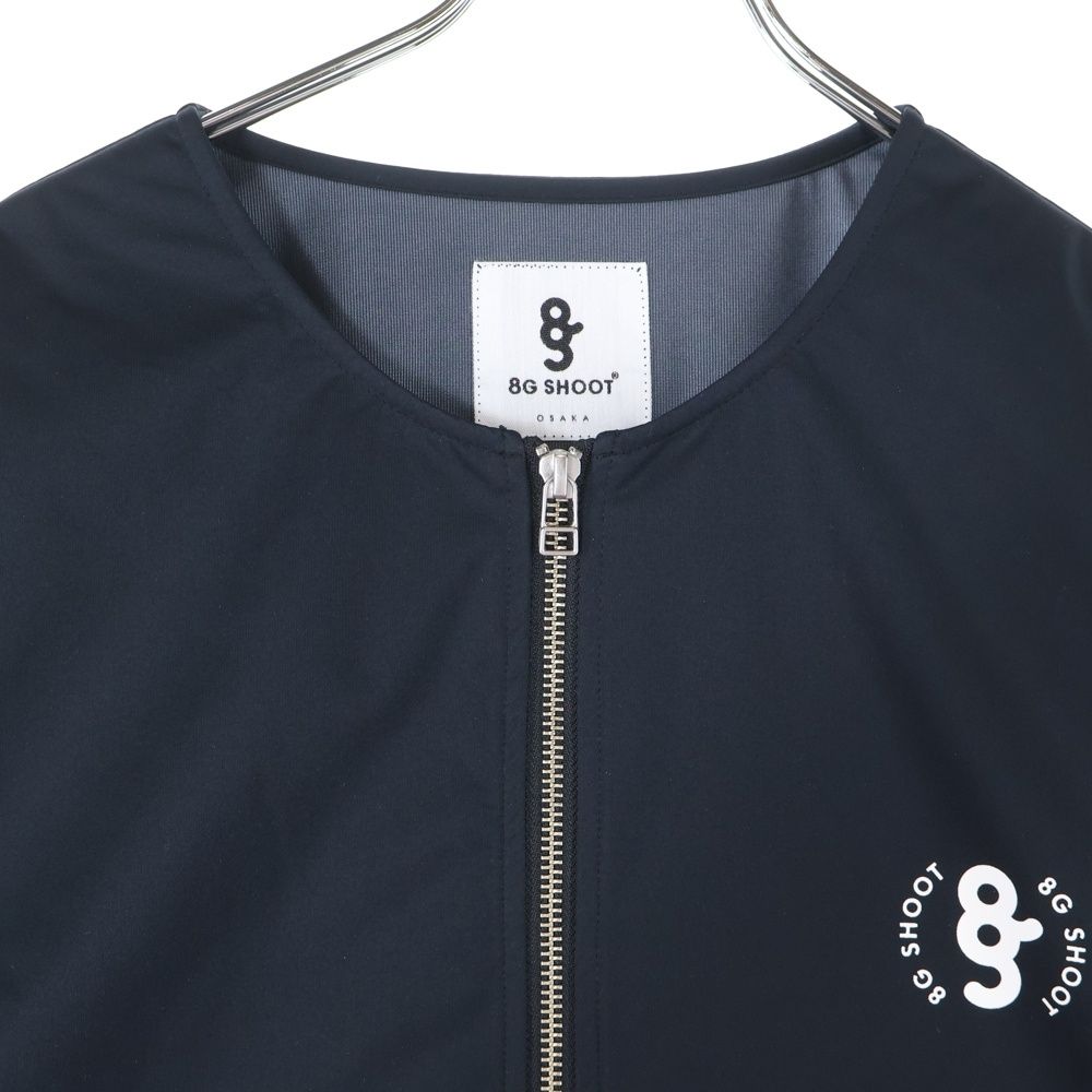 8G SHOOT (エイジシュート) COLLARLESS ZIP JACKET カラーレス 撥水