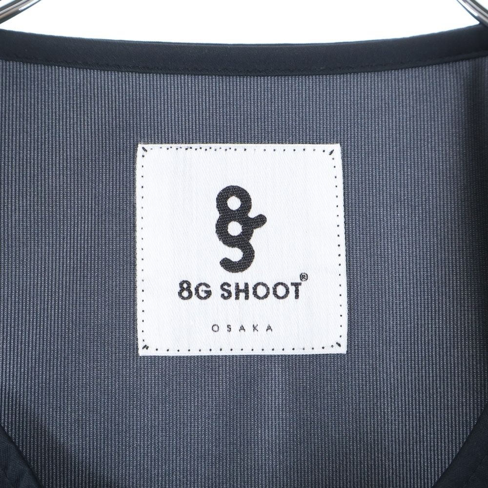 8G SHOOT (エイジシュート) COLLARLESS ZIP JACKET カラーレス 撥水