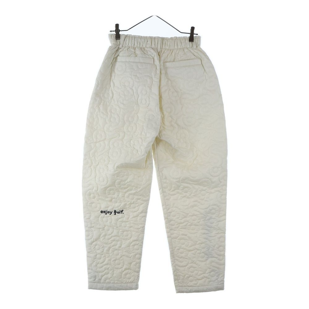 8gshoot キルティングパンツ美品 8G SHOOT (エイジシュート) LOGO PATTERN QUILTING PANTS ロゴパターン