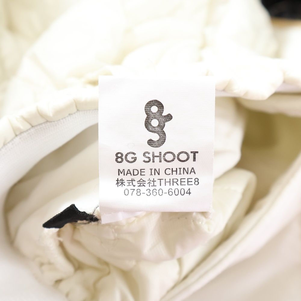 8G SHOOT (エイジシュート) LOGO PATTERN QUILTING PANTS ロゴパターン