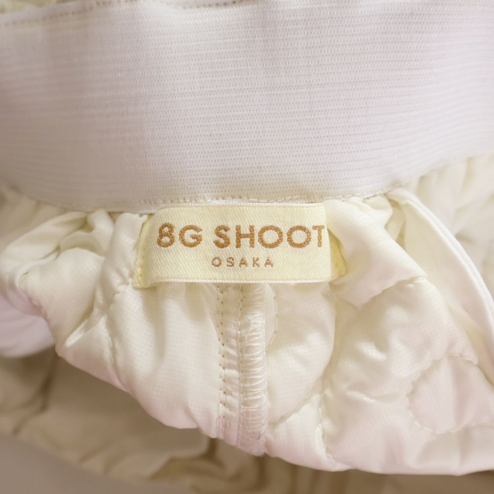 8G SHOOT (エイジシュート) LOGO PATTERN QUILTING PANTS ロゴパターン