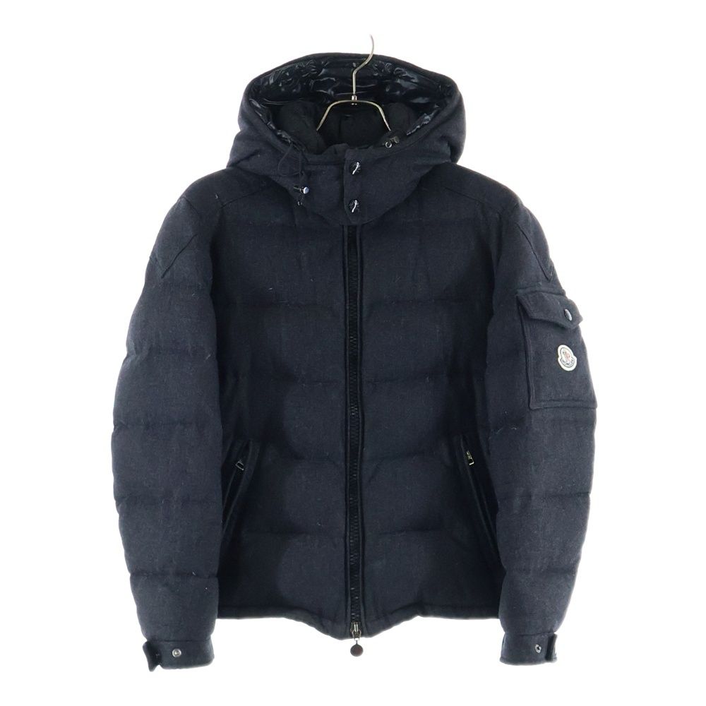 MONCLER モンクレール MONTGENEVRE 袖ロゴワッペンポケット付き ジップアップダウンジャケット グレー 920-091-40306-50