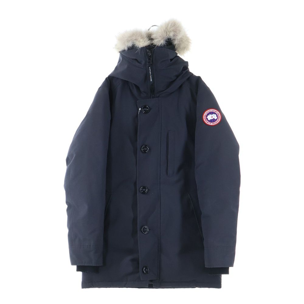 CANADA GOOSE カナダグース JASPER PARKER ジャスパー パーカー ジップアップ ナイロン ダウンジャケット ネイビー 3438JM