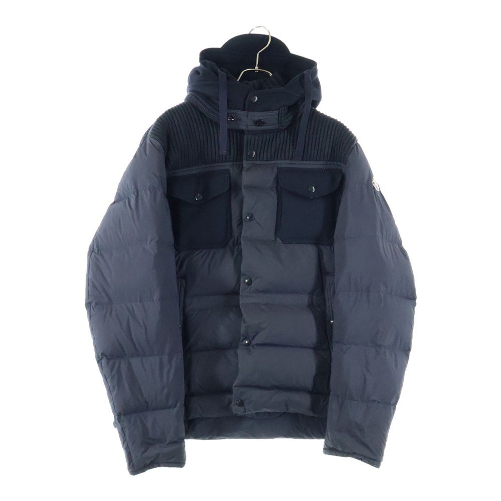 MONCLER モンクレール LEBLOND GIUBBOTTO フーデット ダウンジャケット ネイビー 220914131485 54655