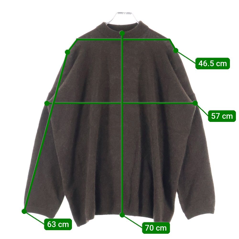 Kaval (カヴァル) Cashmere Sable Knit カシミヤ セーブル クルー