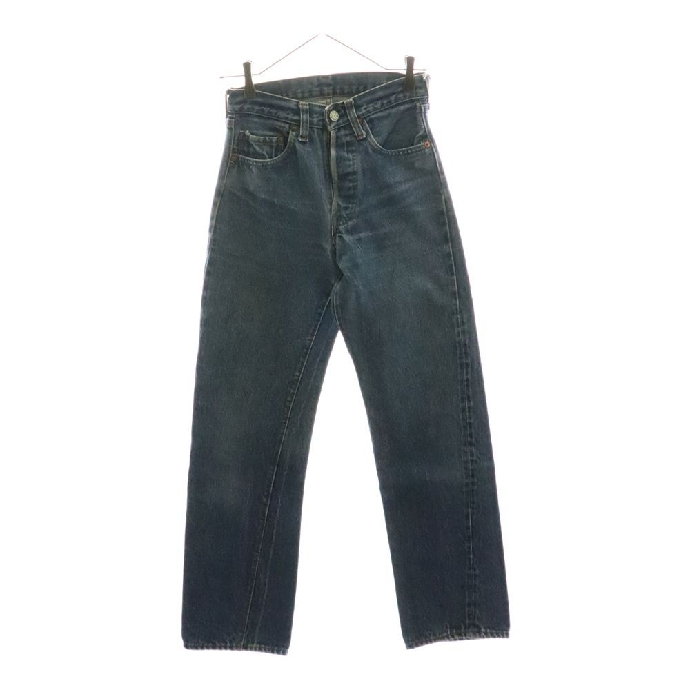 Levi s リーバイス 70S VINTAGE 501 66後期 ボタン裏6 スモールe チェーンステッチ 赤耳 ボタンフライ ヴィンテージ デニムパンツ レディース インディゴ
