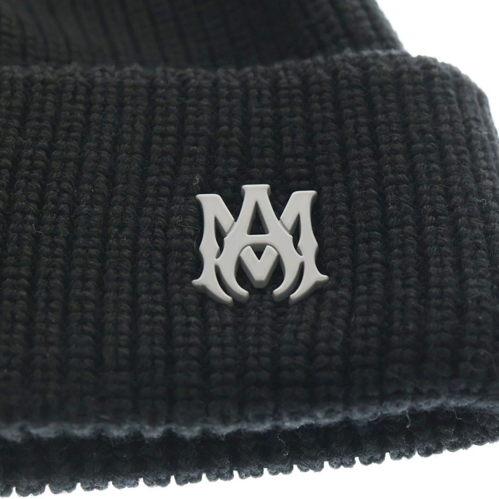 【新品】AMIRI MA QUAD BEANIE ニット帽 ビーニー アミリ 0400022017764_BLACK?wid=600&