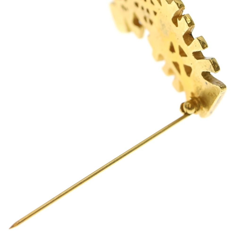  CHANEL シャネル ココマーク ブローチ GP その他 その他