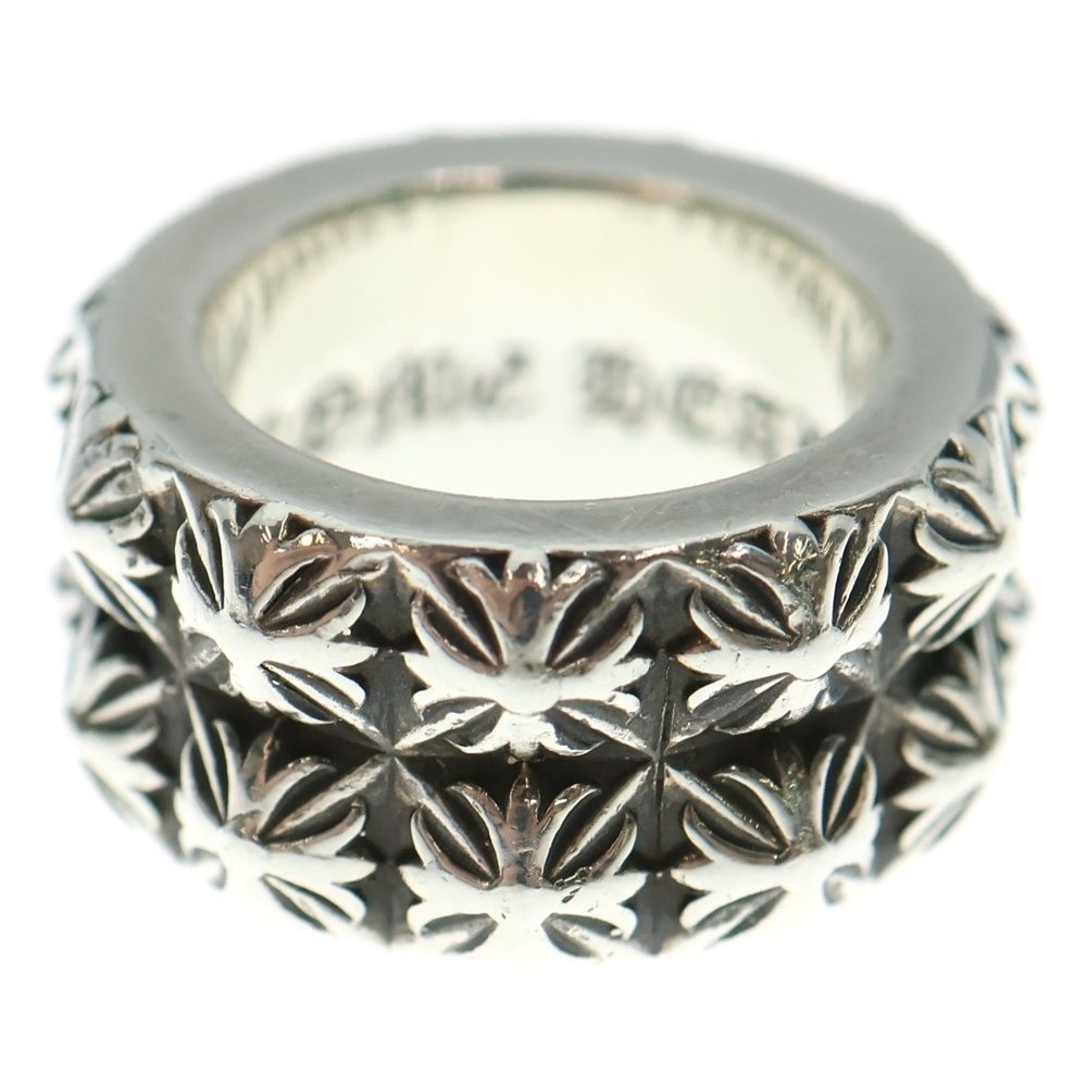 CHROME HEARTS クロムハーツ PETE PNK DBL ピートパンクダブル リング シルバー