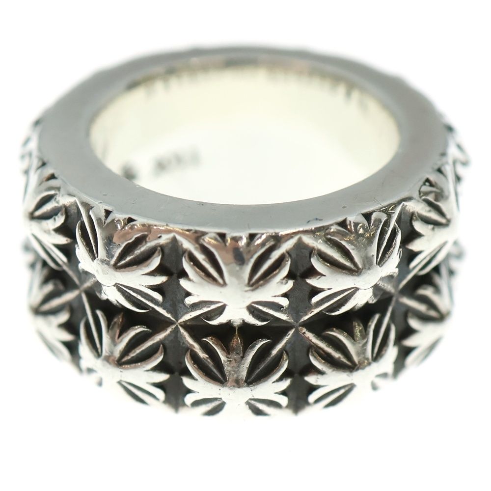 CHROME HEARTS クロムハーツ PETE PNK DBL ピートパンクダブル リング シルバー