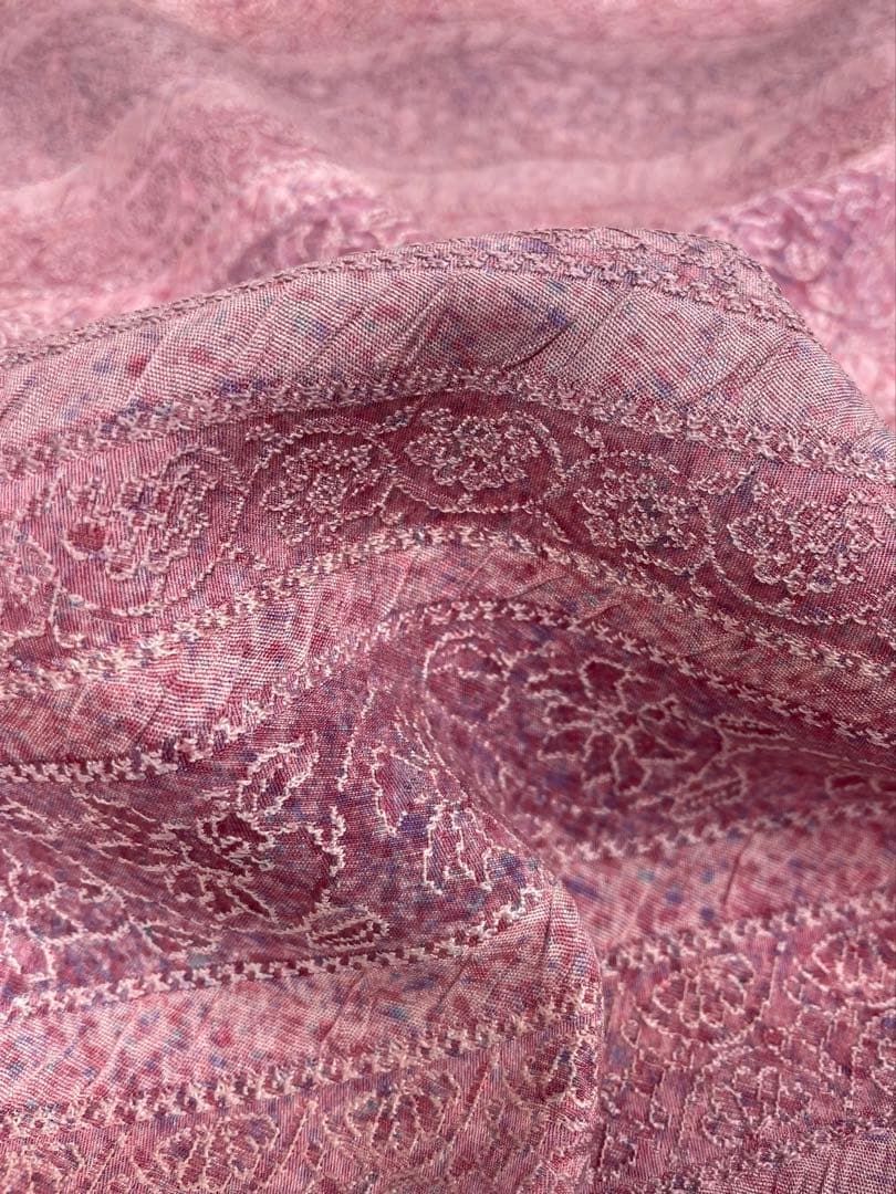 コート地 紋意匠 斜めぼかし 正絹 反物 - メルカリ