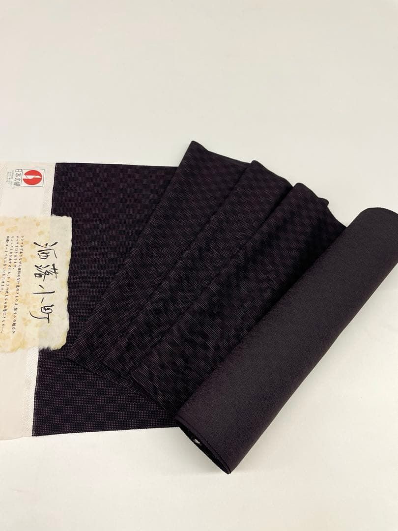 反物　小紋　市松模様　未使用　着尺　絹 反物 小紋 市松模様 未使用 着尺 絹 楽天市場】小紋 反物 正絹の通販