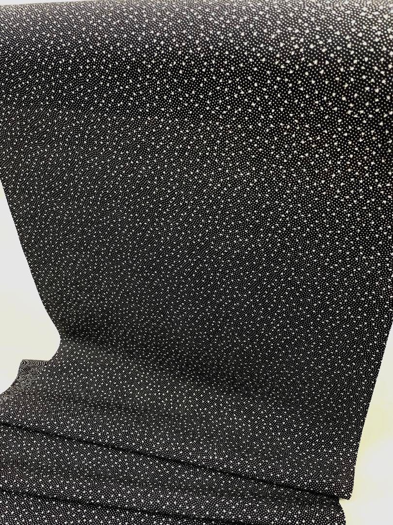 両面染小紋 裂取×桜あられ 伊勢型 共八掛 正絹 反物 - メルカリ