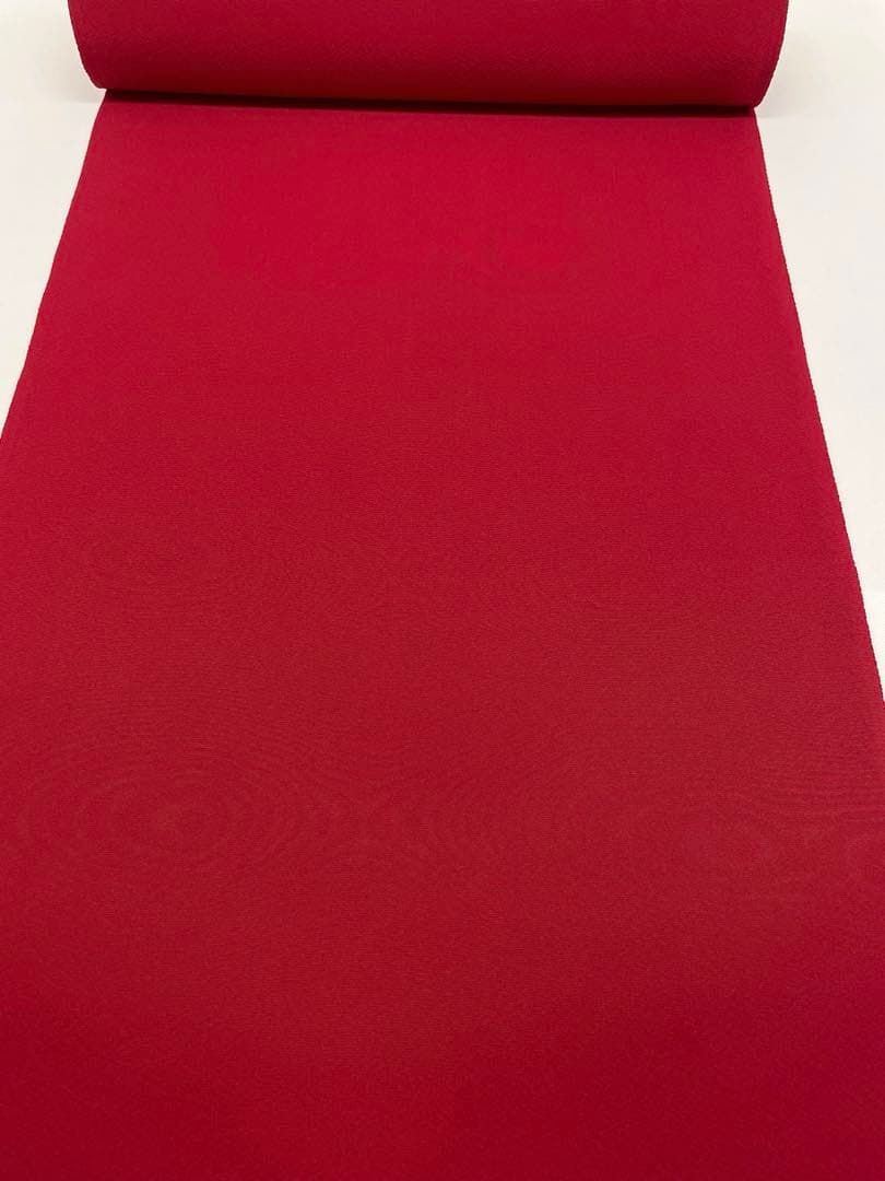 色無地 金通し 朱・緋色 正絹 反物 色無地 朱・緋色 正絹 反物 - メルカリ