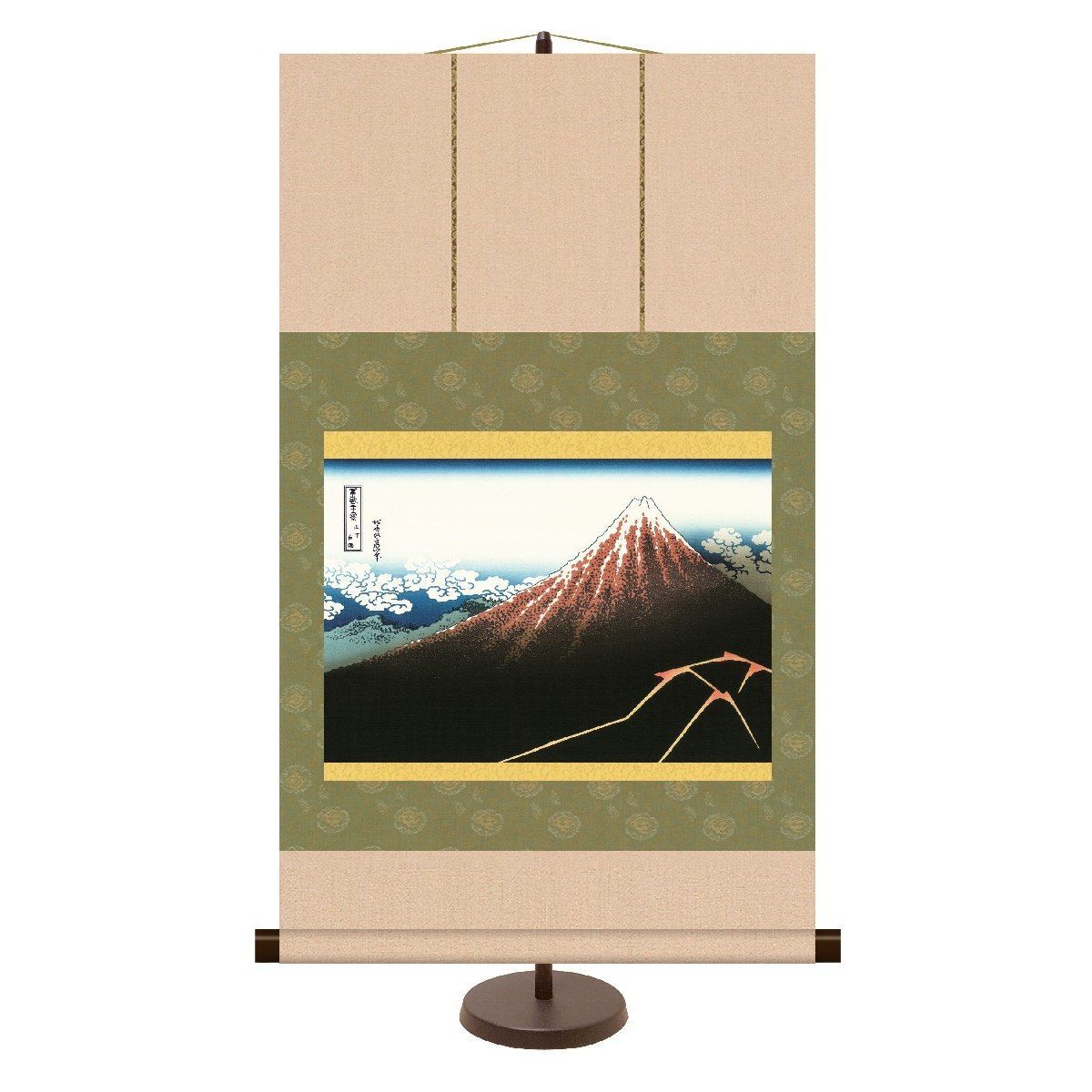 送料無料 和風モダン掛 山下白雨 (さんかはくう) 高精彩複製画 浮世絵