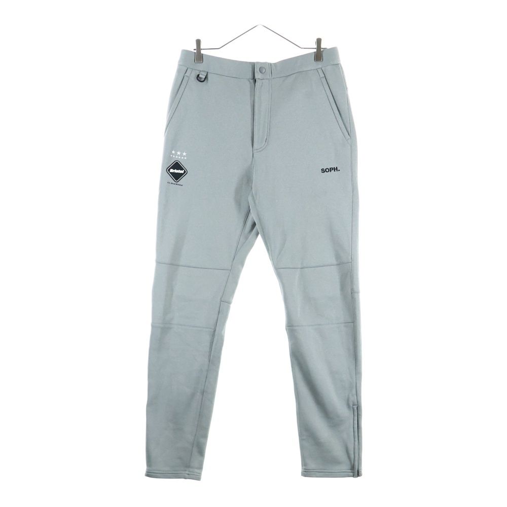 F.C.R.B. F.C.Real Bristol FCRB エフシーアールビー エフシー ルブリストル 16AW SWEAT PANTS フロントロゴワッペン スウェットパンツ グレー FCRB-167019