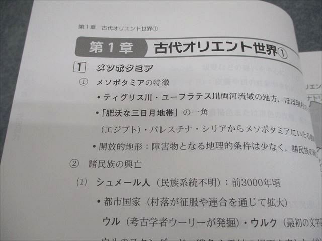 代々木ゼミナール 代ゼミ 詳説世界史講義 テキスト通年セット 2024 計2