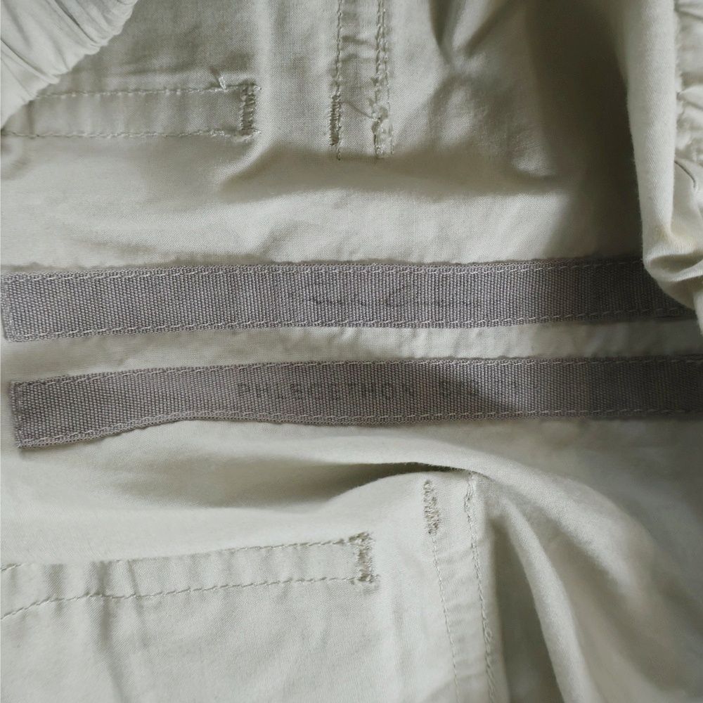 ドローストリングクロップドパンツ サルエルパンツ