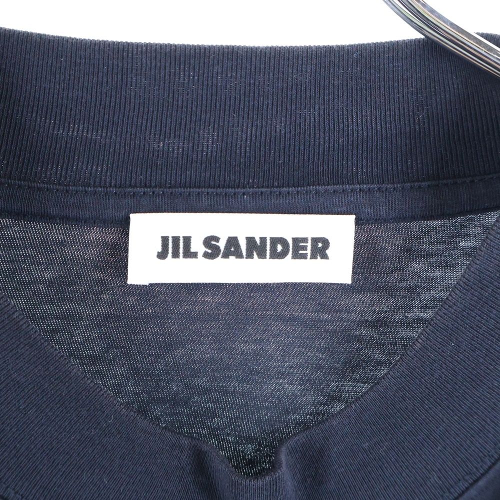 JIL SANDER (ジルサンダー) コットン 無地 オーバー 半袖Tシャツ
