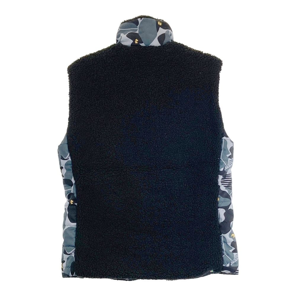 サイズ 03 TOVHO トヴホ ボア切替ジップベスト カモフラ柄 ブラック系 240101394106 ゴルフウェア メンズ ストスト