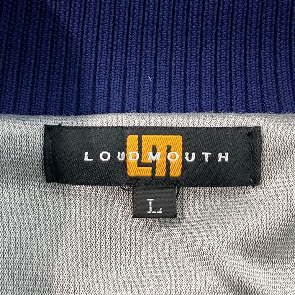 サイズ L LOUD MOUTH ラウドマウス 裏地付 ニット ジップジャケット 千鳥柄 オレンジ系 240101451549 ゴルフウェア レディース ストスト LLC-HASEGAWATOSO_COM