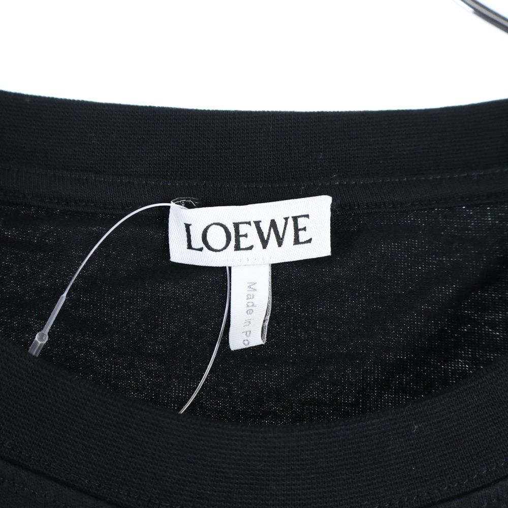 LOEWE (ロエベ) T-Shirt アナグラムロゴ刺繍 半袖Tシャツ