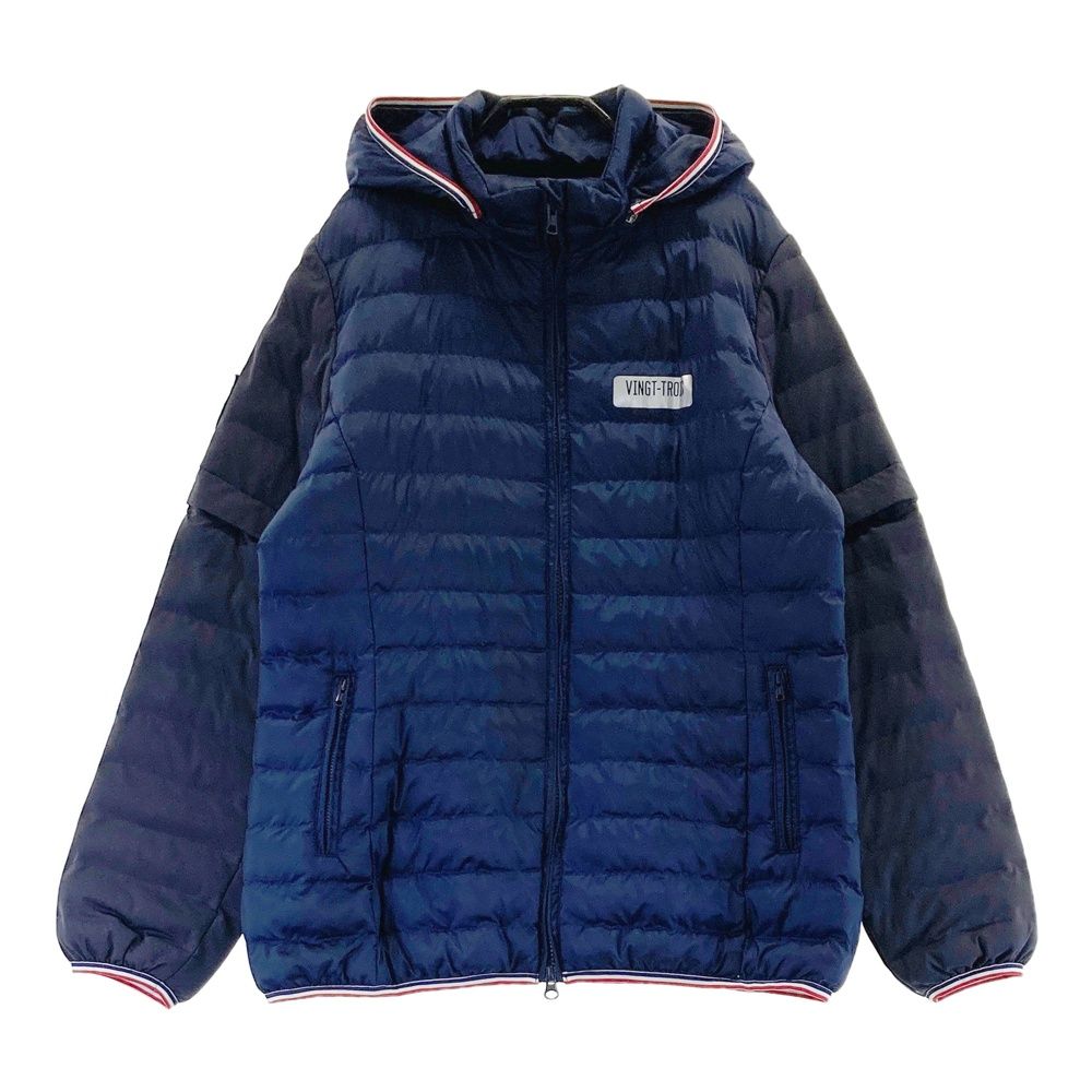 サイズ 3 23区GOLF ニジュウサンクゴルフ 430374 4WAY 中綿 ジップジャケット ネイビー系 240101543848 ゴルフウェア レディース ストスト