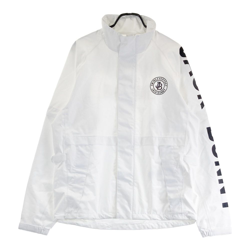 サイズ 6 JACK BUNNY ジャックバニー モデル 2WAY レインジャケット ホワイト系 240101544503 ゴルフウェア メンズ ストスト