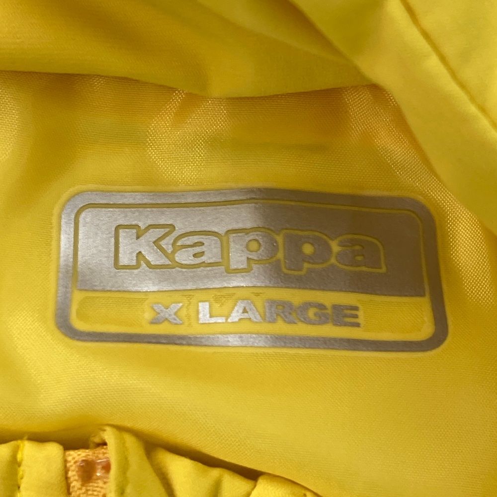 サイズ：XL KAPPA GOLF カッパゴルフ ダウン ジップベスト イエロー系