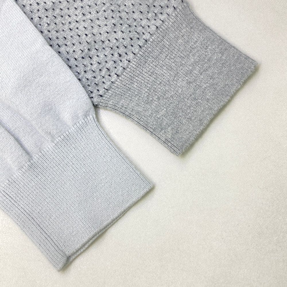 ニットセーター グレー系