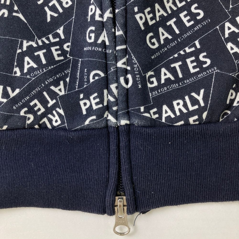 パーリーゲイツ☆ストレッチ☆ダブルジップパーカー【メンズ サイズ4